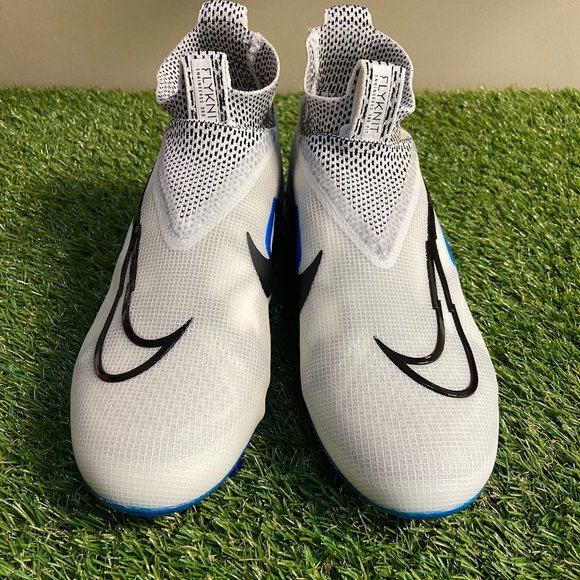 Nike Alpha Menace Elite 3 Football Cleats Game Royal White CT6648-101 Mens